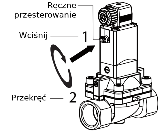 Ręczne przesterowanie